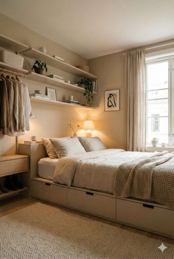 Warm Beige Cozy Room