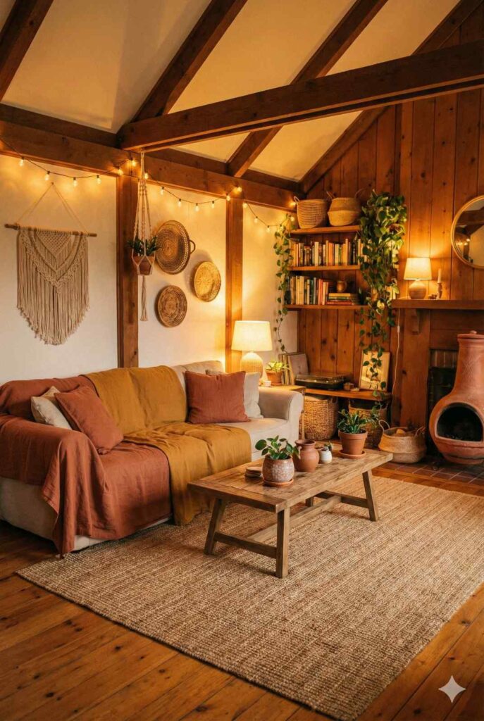 Cozy Room Aesthetic for Natural Home Lovers